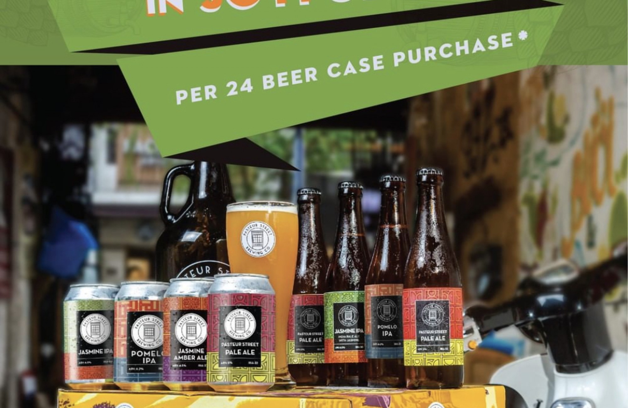 FREE 6 BEERS IN JOYFUL JUNE
